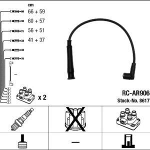 RC-AR906 ATEŞLEME KABLOSU - NGK