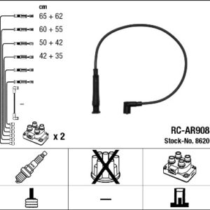 RC-AR908 ATEŞLEME KABLOSU - NGK