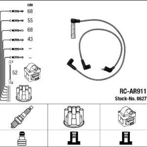 RC-AR911 ATEŞLEME KABLOSU - NGK