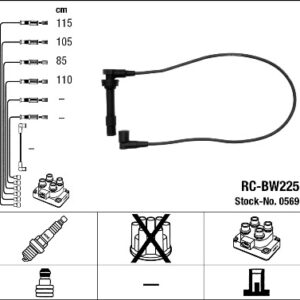 RC-BW225 ATEŞLEME KABLOSU - NGK