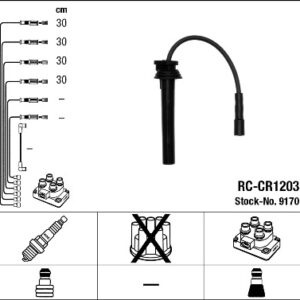 RC-CR1203 ATEŞLEME KABLOSU - NGK