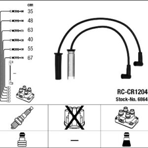 RC-CR1204 ATEŞLEME KABLOSU - NGK