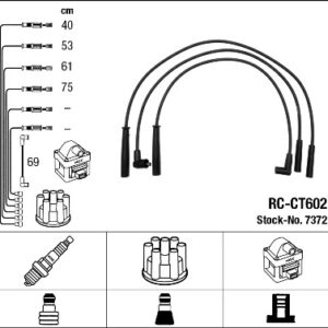 RC-CT602 ATEŞLEME KABLOSU - NGK