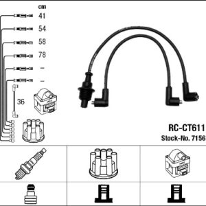 RC-CT611 ATEŞLEME KABLOSU - NGK