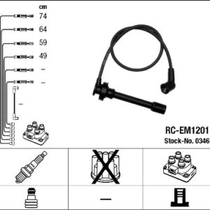 RC-EM1201 ATEŞLEME KABLOSU - NGK