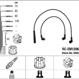 RC-EM1206 ATEŞLEME KABLOSU - NGK