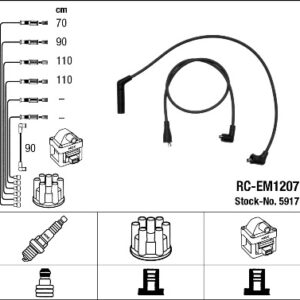 RC-EM1207 ATEŞLEME KABLOSU - NGK