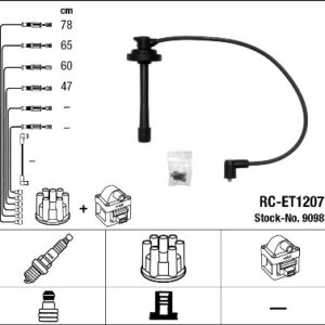 RC-ET1207 ATEŞLEME KABLOSU - NGK