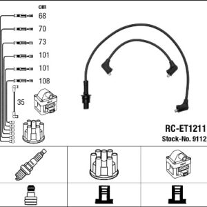 RC-ET1211 ATEŞLEME KABLOSU - NGK