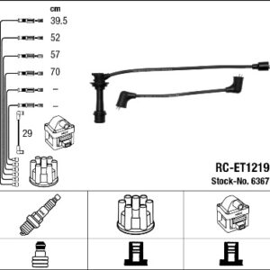 RC-ET1219 ATEŞLEME KABLOSU - NGK