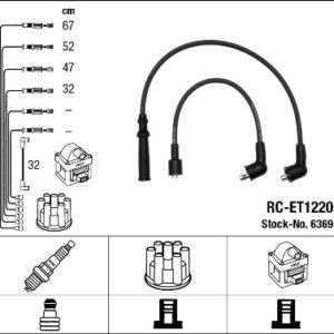 RC-ET1220 ATEŞLEME KABLOSU - NGK