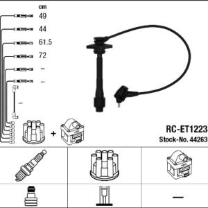 RC-ET1223 ATEŞLEME KABLOSU - NGK