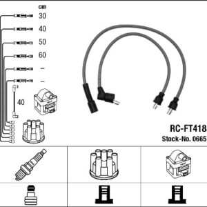 RC-FT418 ATEŞLEME KABLOSU - NGK