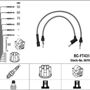 RC-FT431 ATEŞLEME KABLOSU - NGK