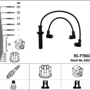 RC-FT603 ATEŞLEME KABLOSU - NGK