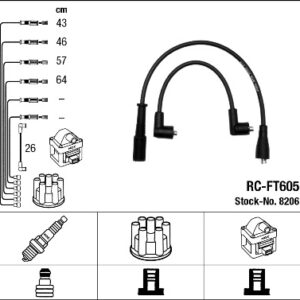 RC-FT605 ATEŞLEME KABLOSU - NGK