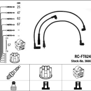 RC-FT624 ATEŞLEME KABLOSU - NGK