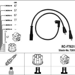 RC-FT631 ATEŞLEME KABLOSU - NGK