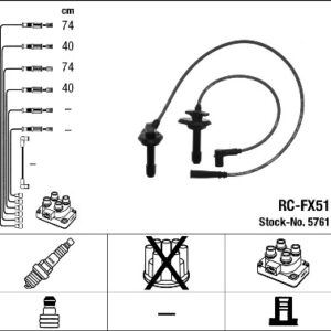 RC-FX51 ATEŞLEME KABLOSU - NGK