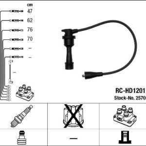 RC-HD1201 ATEŞLEME KABLOSU - NGK