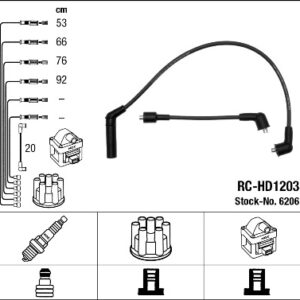 RC-HD1203 ATEŞLEME KABLOSU - NGK