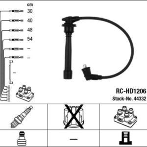 RC-HD1206 ATEŞLEME KABLOSU - NGK