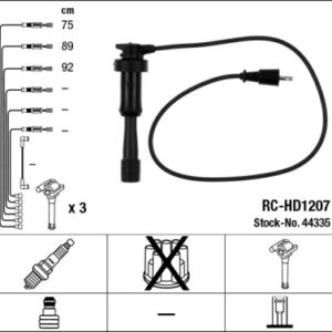 RC-HD1207 ATEŞLEME KABLOSU - NGK