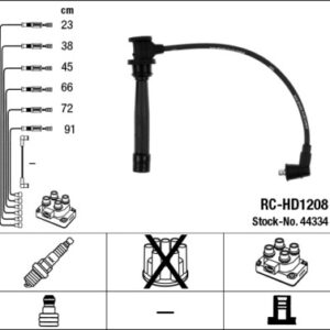 RC-HD1208 ATEŞLEME KABLOSU - NGK