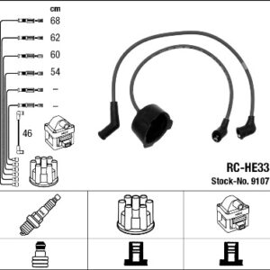 RC-HE33 ATEŞLEME KABLOSU - NGK