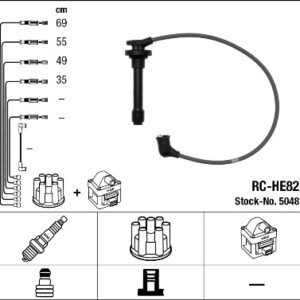 RC-HE82 ATEŞLEME KABLOSU - NGK