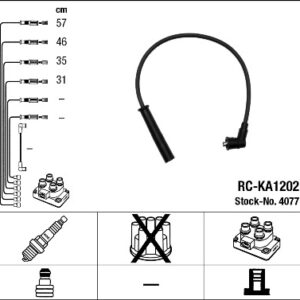 RC-KA1202 ATEŞLEME KABLOSU - NGK