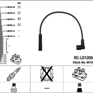 RC-LD1205 ATEŞLEME KABLOSU - NGK
