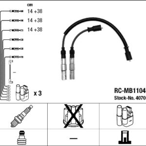 RC-MB1104 ATEŞLEME KABLOSU - NGK