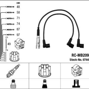 RC-MB209 ATEŞLEME KABLOSU - NGK