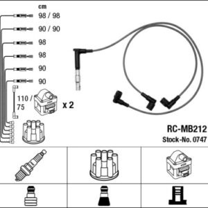 RC-MB212 ATEŞLEME KABLOSU - NGK