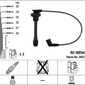 RC-ME94 ATEŞLEME KABLOSU - NGK