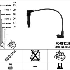 RC-OP1205 ATEŞLEME KABLOSU - NGK