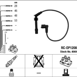 RC-OP1208 ATEŞLEME KABLOSU - NGK