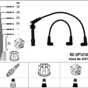 RC-OP1218 ATEŞLEME KABLOSU - NGK