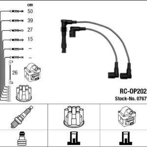 RC-OP202 ATEŞLEME KABLOSU - NGK