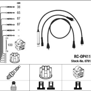 RC-OP411 ATEŞLEME KABLOSU - NGK