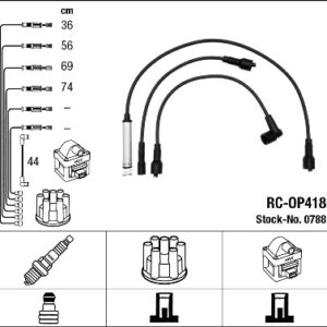 RC-OP418 ATEŞLEME KABLOSU - NGK