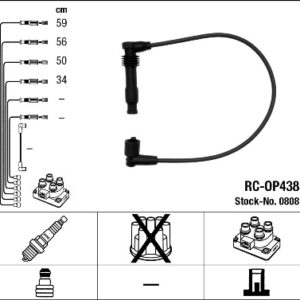 RC-OP438 ATEŞLEME KABLOSU - NGK