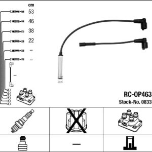 RC-OP463 ATEŞLEME KABLOSU - NGK