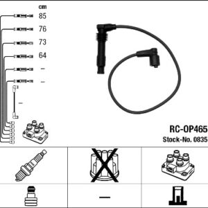 RC-OP465 ATEŞLEME KABLOSU - NGK