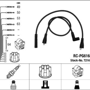 RC-PG616 ATEŞLEME KABLOSU - NGK