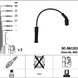 RC-RN1203 ATEŞLEME KABLOSU - NGK