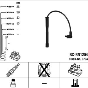 RC-RN1204 ATEŞLEME KABLOSU - NGK