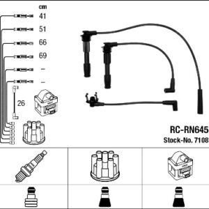 RC-RN645 ATEŞLEME KABLOSU - NGK