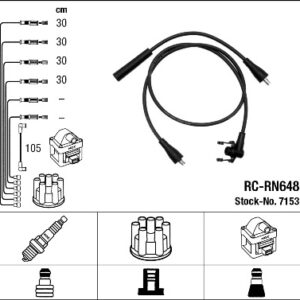 RC-RN648 ATEŞLEME KABLOSU - NGK